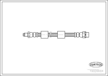 VMPG-2806 - 19026684 Hose,Brake | VMP Spares