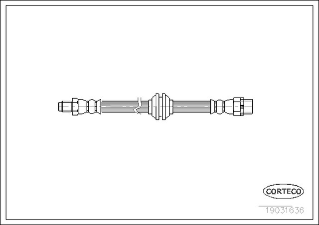 VMPG-2822 - 19031636 Hose,Brake | VMP Spares