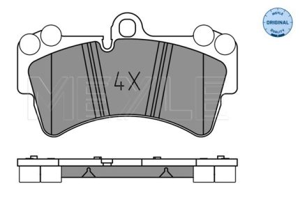 VMPG-15510 - 0252369317 Brake Pad | VMP Spares