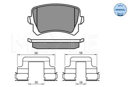 VMPG-15553 - 0252448317 Brake Pad | VMP Spares