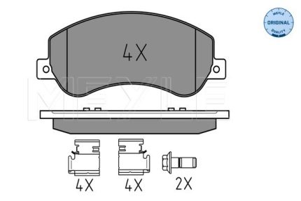 VMPG-15554 - 0252448418 Brake Pad | VMP Spares