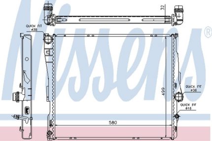 VMPG-17112 - 60807 Radiator,Engine Cooling | VMP Spares