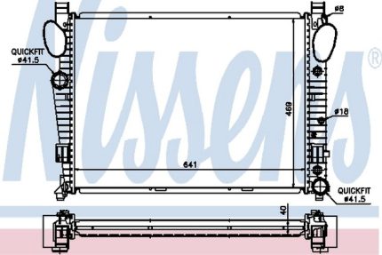 VMPG-17123 - 62547A Radiator,Engine Cooling | VMP Spares