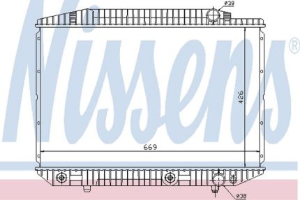 VMPG-17142 - 62727A Radiator,Engine Cooling | VMP Spares