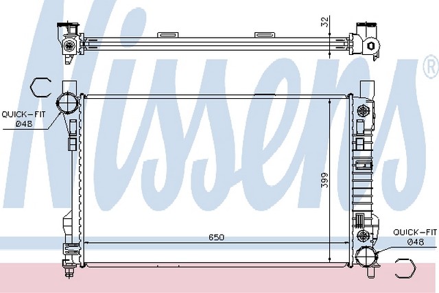 vmp-351702 VMPG-17147 - 62787A Radiator,Engine Cooling | VMP Spares