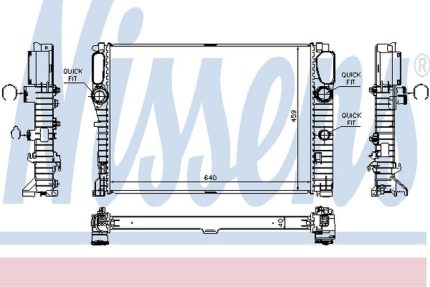 VMPG-17148 - 62796A Radiator,Engine Cooling | VMP Spares