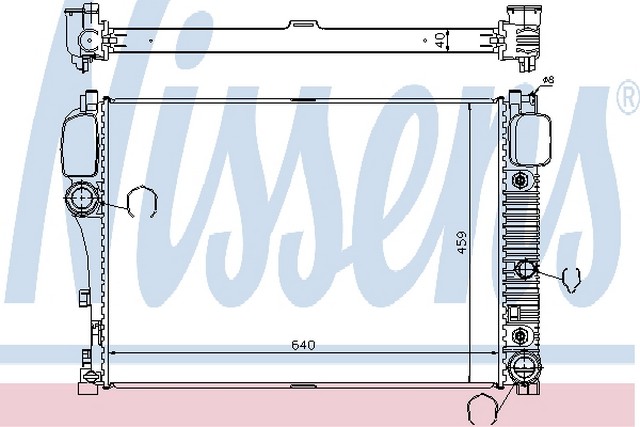 vmp-351713 VMPG-17173 - 67107A Radiator,Engine Cooling | VMP Spares
