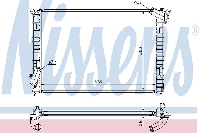 VMPG-17179 - 69701A Radiator,Engine Cooling | VMP Spares