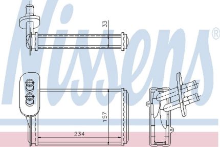 VMPG-17203 - 73962 Heater Radiator | VMP Spares