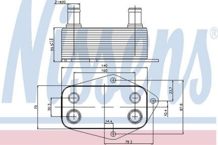 VMPG-17210 - 90675 Oil Cooler | VMP Spares