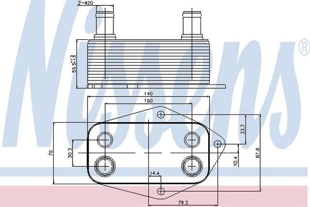 VMPG-17210 - 90675 Oil Cooler | VMP Spares