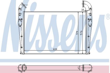 VMPG-17262 - 96992 Intercooler Radiator | VMP Spares