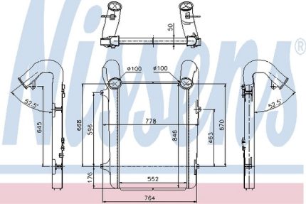 VMPG-17268 - 97059 Intercooler Radiator | VMP Spares