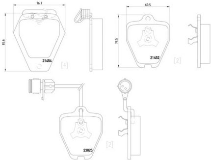 VMPG-19018 - 2145201 Brake Pad | VMP Spares