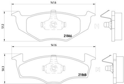 VMPG-19033 - 2186602 Brake Pad | VMP Spares