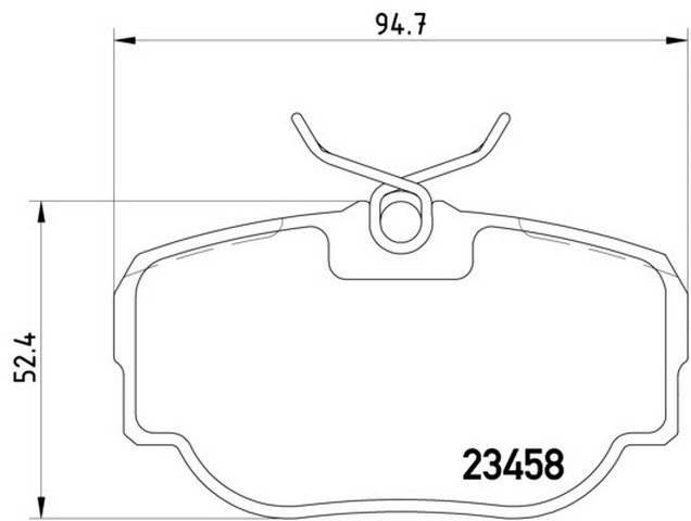 VMPG-19083 - 2345801 Brake Pad | VMP Spares