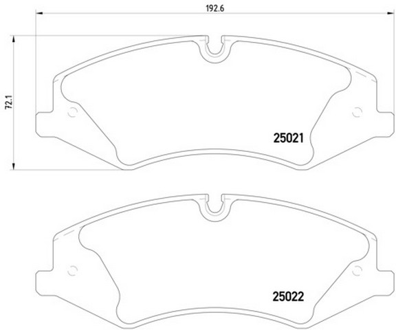 VMPG-19183 - 2502101 Brake Pad | VMP Spares