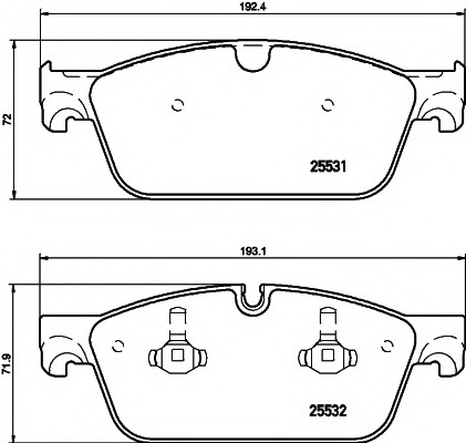VMPG-21839 - 2553103 Brake Pad | VMP Spares