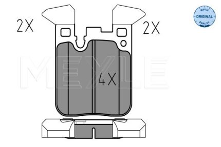 VMPG-26776 - 0252502916 Brake Pad | VMP Spares