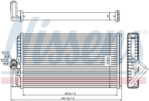 vmp-352966 VMPG-38395 - 72034 Heater Radiator | VMP Spares