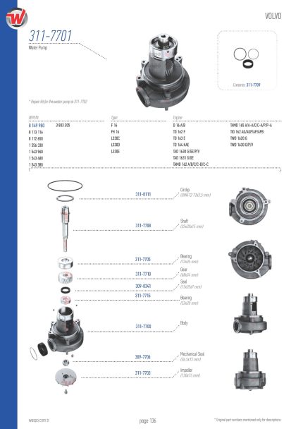 VMPG-40008 - 311-7701 Water Pump | VMP Spares