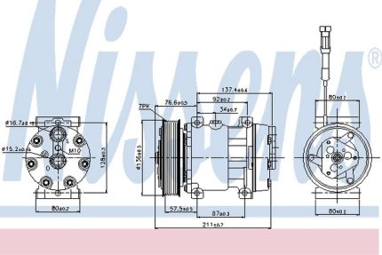 VMPG-313 - 89137 AC Compressor | VMP Spares