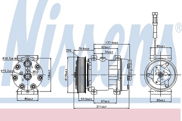 VMPG-313 - 89137 AC Compressor | VMP Spares