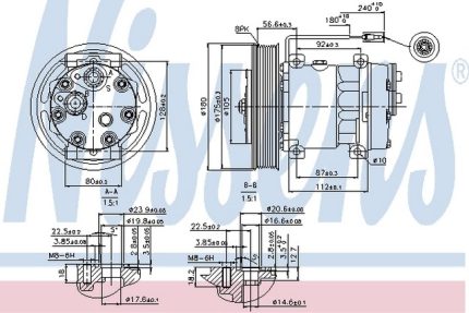 VMPG-314 - 89353 AC Compressor | VMP Spares