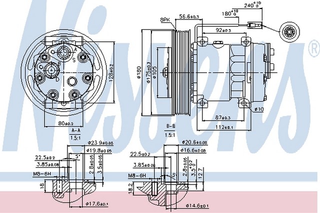 VMPG-314 - 89353 AC Compressor | VMP Spares