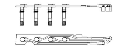 VMPG-2114 - 968G100 Ignition Cable Kit | VMP Spares