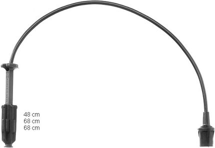VMPG-2215 - ZEF987 Ignition Cable Kit | VMP Spares