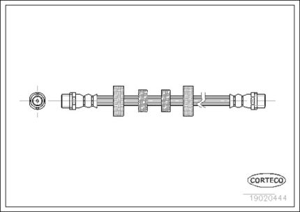 VMPG-2795 - 19020444 Hose,Brake | VMP Spares