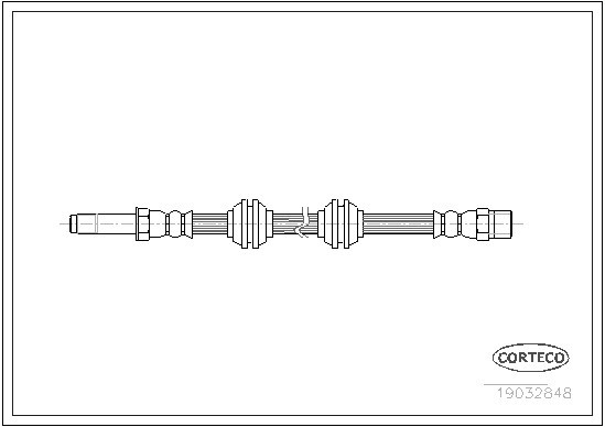 VMPG-2834 - 19032848 Hose,Brake | VMP Spares