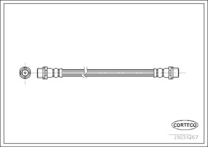 VMPG-2842 - 19034267 Hose,Brake | VMP Spares
