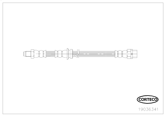 VMPG-2864 - 19036341 Hose,Brake | VMP Spares