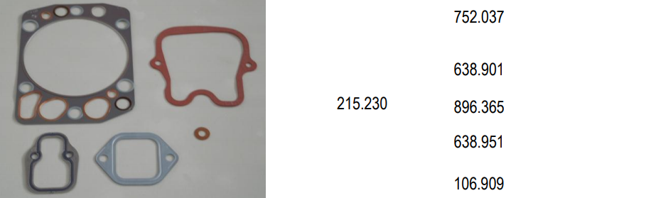 VMPG-5355 - 215.230 Gasket Set | VMP Spares