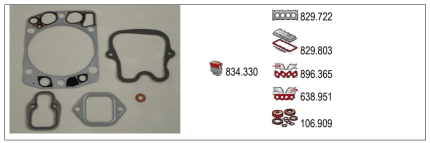 VMPG-6449 - 834.330 Gasket Set | VMP Spares