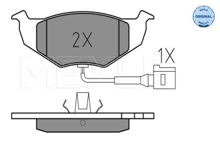 VMPG-15463 - 0252186817W Brake Pad | VMP Spares