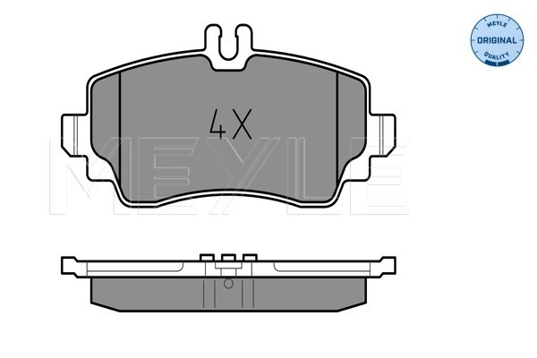VMPG-15480 - 0252307016 Brake Pad | VMP Spares