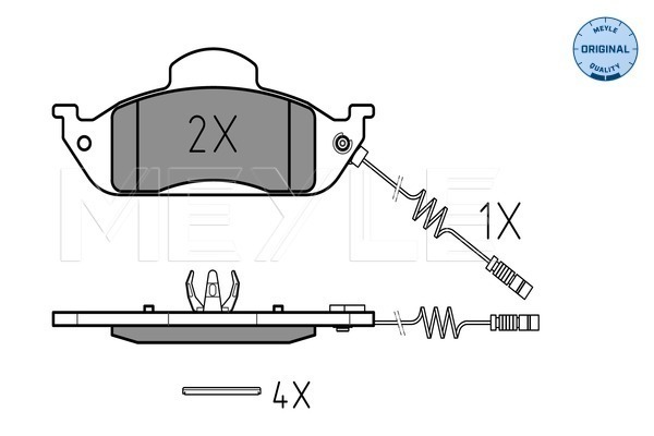 VMPG-15488 - 0252319317W Brake Pad | VMP Spares