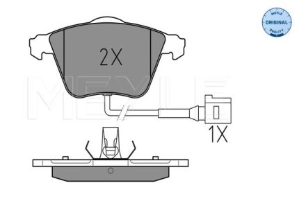 VMPG-15523 - 0252380120W Brake Pad | VMP Spares