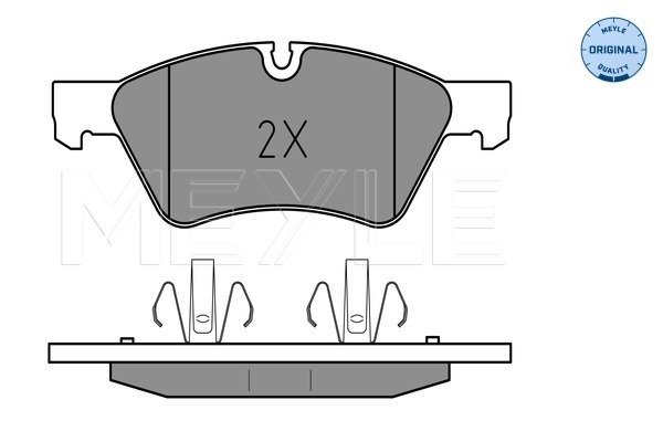VMPG-15528 - 0252392221 Brake Pad | VMP Spares