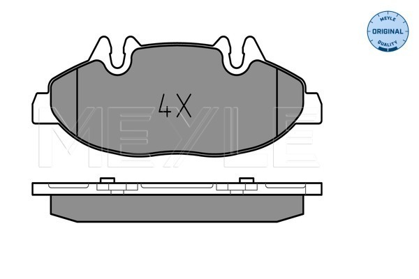 VMPG-15536 - 0252400720 Brake Pad | VMP Spares