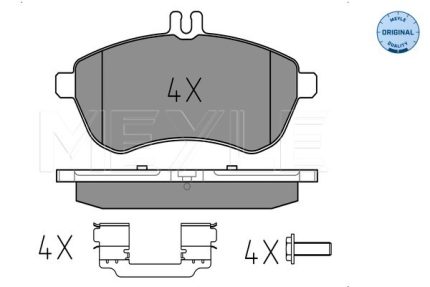 VMPG-15547 - 0252430620K1 Brake Pad | VMP Spares