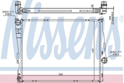VMPG-17106 - 60782A Radiator,Engine Cooling | VMP Spares