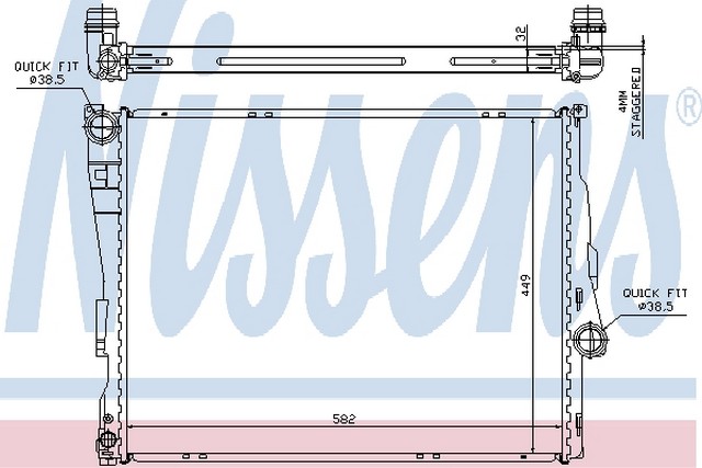 VMPG-17106 - 60782A Radiator,Engine Cooling | VMP Spares