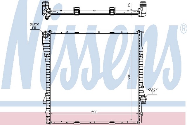 VMPG-17110 - 60789A Radiator,Engine Cooling | VMP Spares