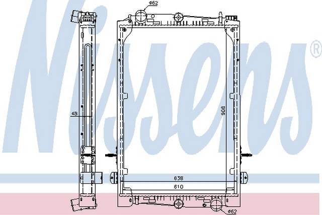 VMPG-17115 - 61427A Radiator,Engine Cooling | VMP Spares