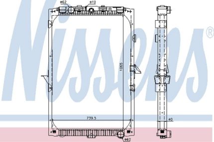 VMPG-17119 - 61447 Radiator,Engine Cooling | VMP Spares