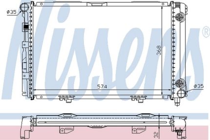 VMPG-17130 - 62670A Radiator,Engine Cooling | VMP Spares